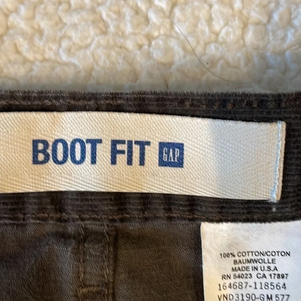 Gap Boot Fit Corduroy 36x34 - Picture 7 of 9